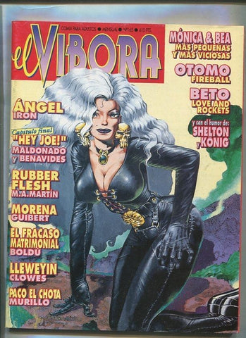 El Vibora revista numero 165: Monica & Bea, Otomo, Beto, etc