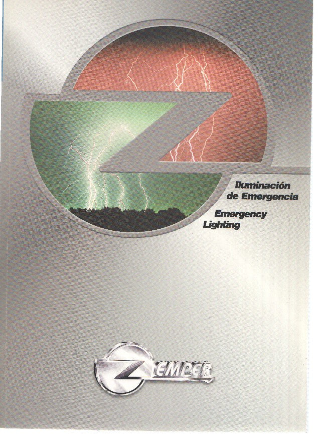 Catalogo: ZEMPER: Iluminacion de Emergencia/Emergency Lighting (2000)