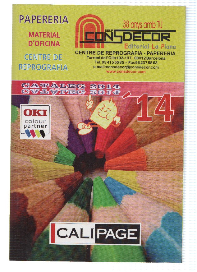 Gatalogo: GRUP CONSDECOR: Cataleg General 2014