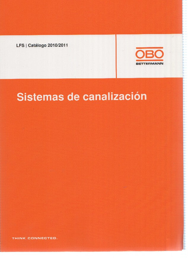 Catalogo: OBO BETTERMANN: Sistemas de canalizacion, Catalogo 2010-2011