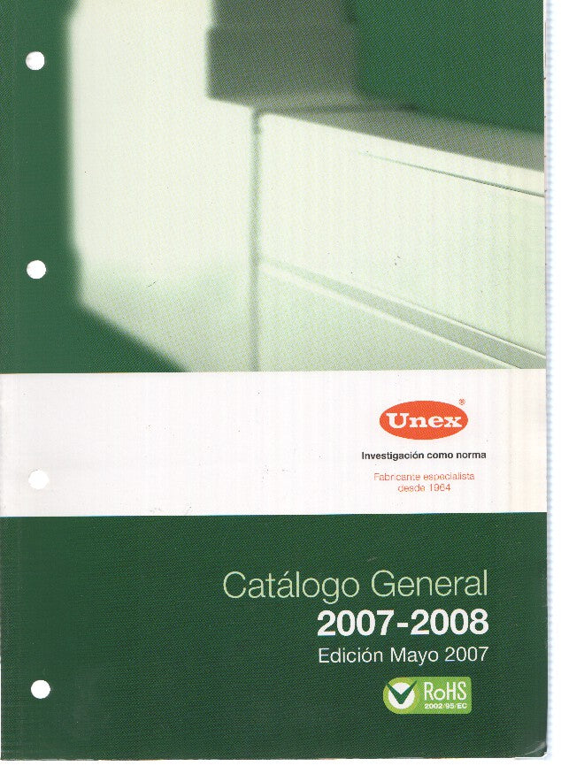 Catalogo: UNEX: Catalogo General 2007-2008