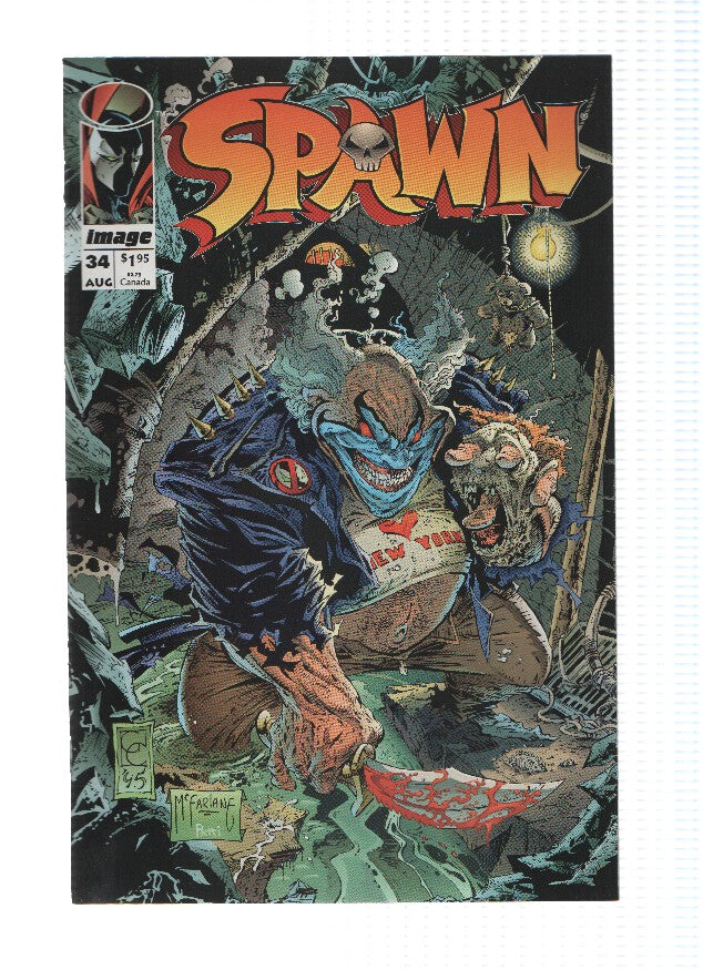 SPAWN Vol.1 Numero 034: RIPPLES (Image 1995)