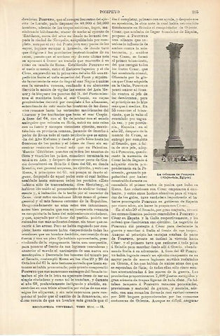 LAMINA ESPASA 10472: La Columna de Pompeyo en Alejandria Egipto