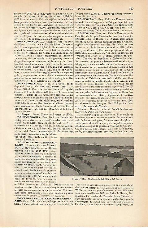 LAMINA ESPASA 10499: Vista de Ponthierville Congo