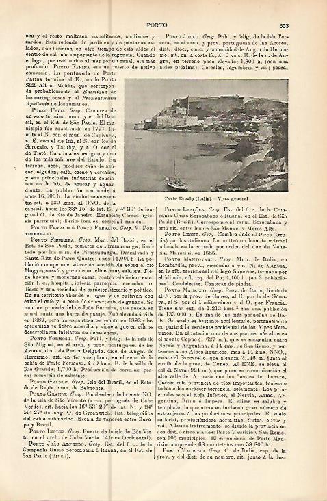 LAMINA ESPASA 10559: Porto Ercole Italia