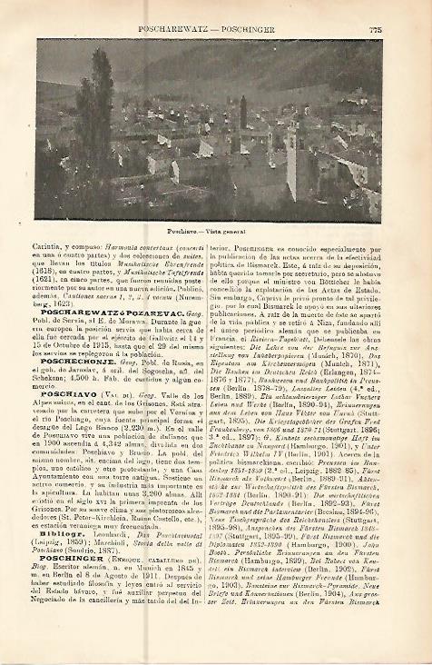 LAMINA ESPASA 10588: Vista de Poschiavo Suiza