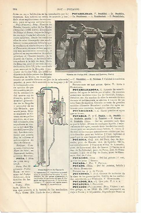 LAMINA ESPASA 10596: _Tumba de Felipe Pot