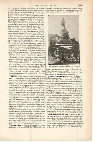 LAMINA ESPASA 10692: Monumento al almirante Nakhimoff en Sebastopol