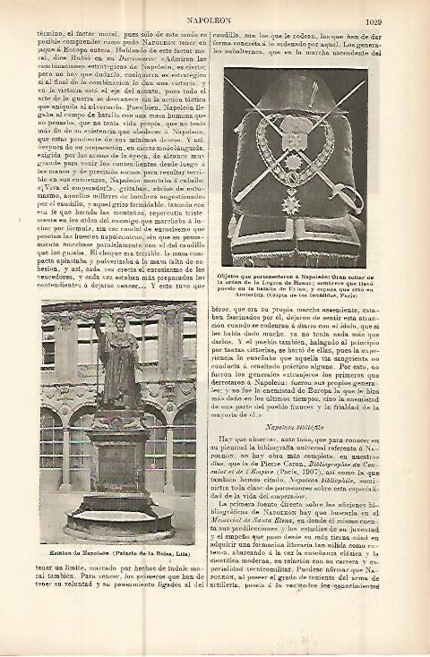 LAMINA ESPASA 10715: Objetos de Napoleon