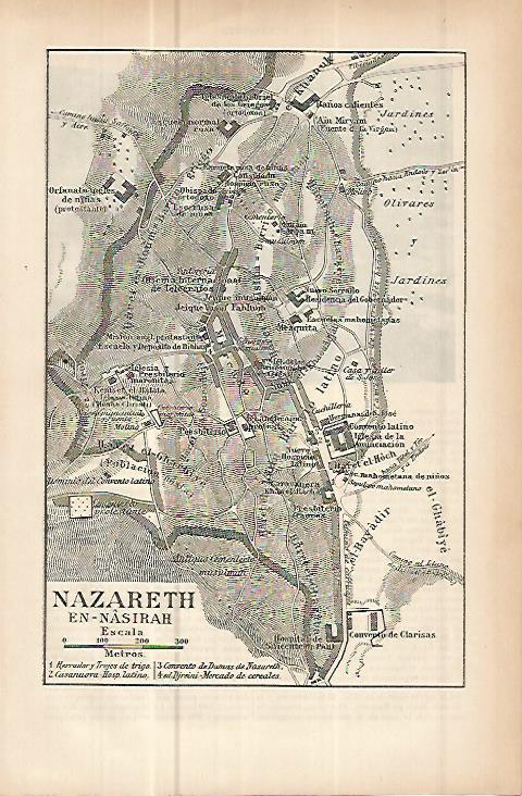 LAMINA ESPASA 10776: Plano de Nazaret 