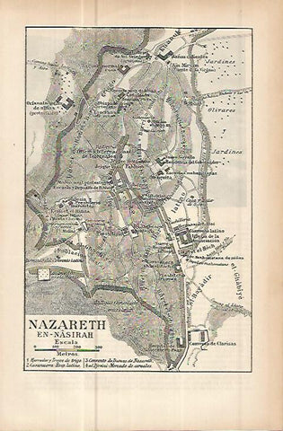 LAMINA ESPASA 10776: Plano de Nazaret 