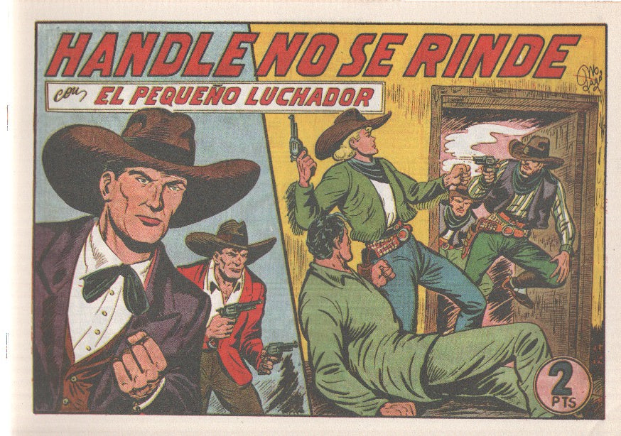 Facsimil: El Pequeño Luchador numero 165: Handle no se rinde