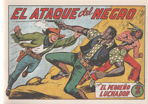 Facsimil: El Pequeño Luchador numero 169: El ataque del Negro
