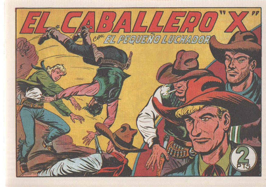 Facsimil: El Pequeño Luchador numero 170: El caballero X