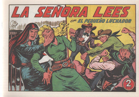 Facsimil: El Pequeño Luchador numero 171: La señora Lees