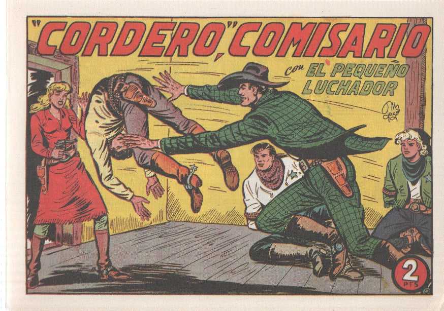 Facsimil: El Pequeño Luchador numero 174: Cordero comisario