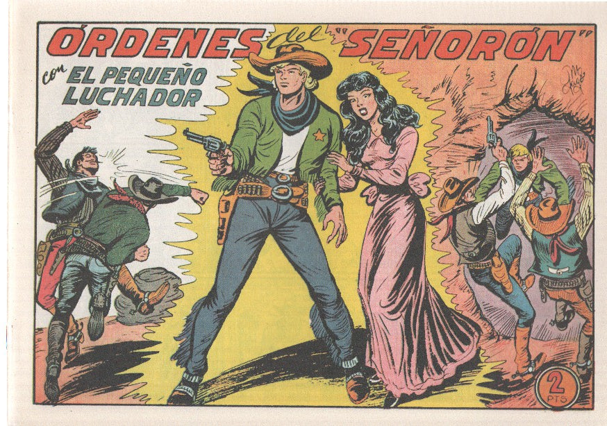 Facsimil: El Pequeño Luchador numero 179: Ordenes del señoron