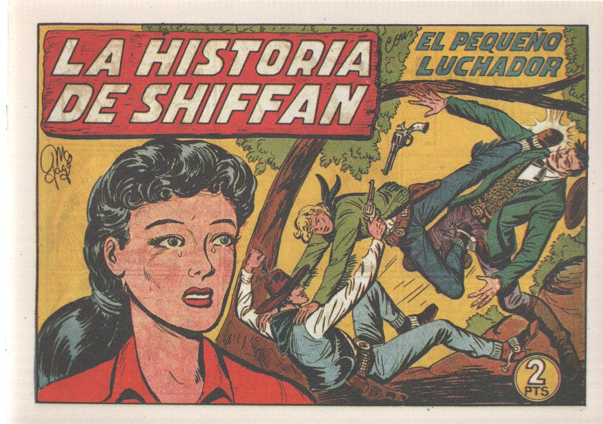 Facsimil: El Pequeño Luchador numero 183: La historia de Shiffan