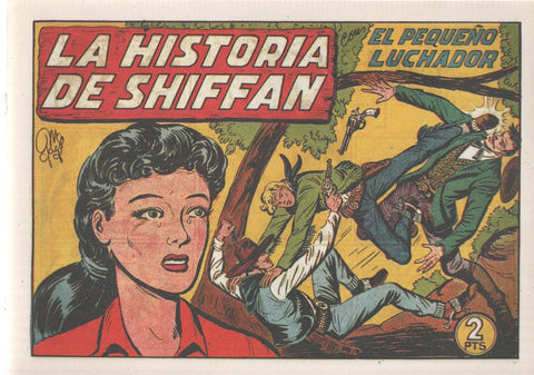 Facsimil: El Pequeño Luchador numero 183: La historia de Shiffan