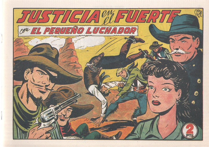 Facsimil: El Pequeño Luchador numero 188: Justicia en el fuerte
