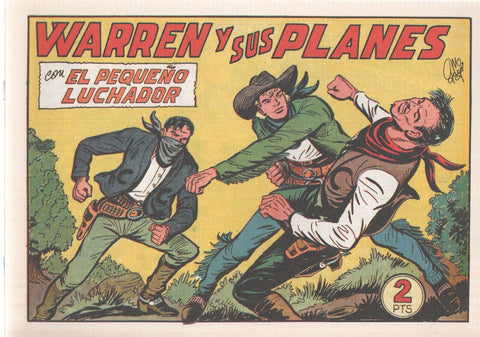 Facsimil: El Pequeño Luchador numero 190: Warren y sus planes