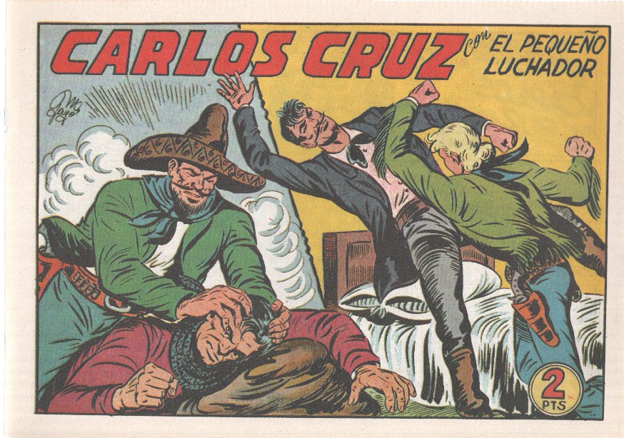 Facsimil: El Pequeño Luchador numero 191: Carlos Cruz