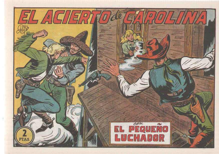 Facsimil: El Pequeño Luchador numero 194: El acierto de Carolina