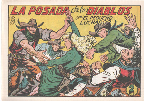 Facsimil: El Pequeño Luchador numero 195: La posada de los diablos