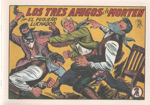 Facsimil: El Pequeño Luchador numero 203: Los tres amigos de Morten