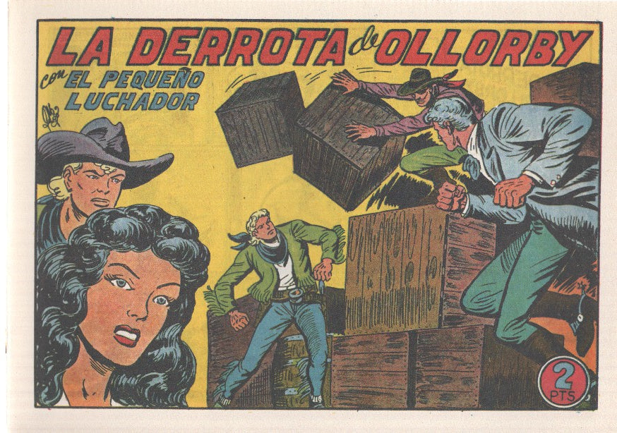 Facsimil: El Pequeño Luchador numero 205: La derrota de Ollorby