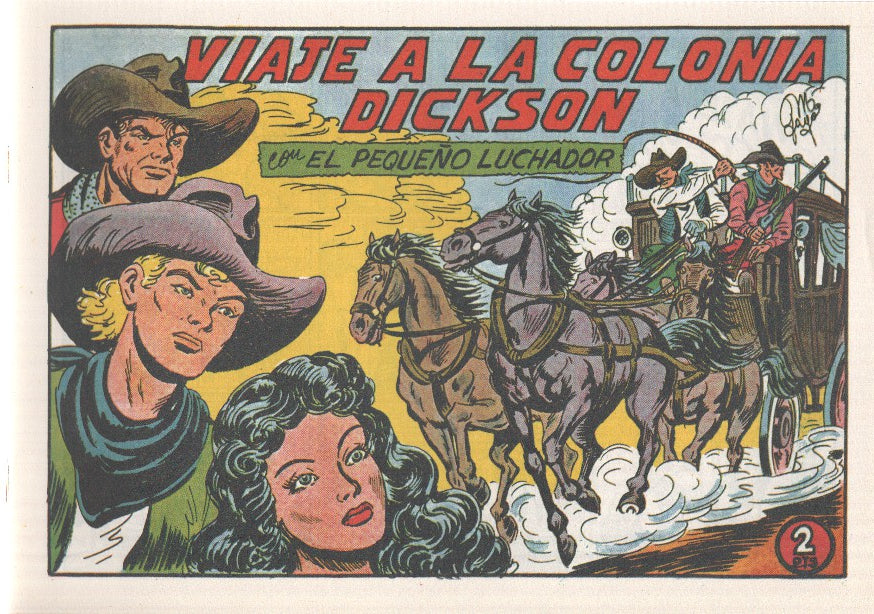 Facsimil: El Pequeño Luchador numero 206: Viaje a la colonia Dickson