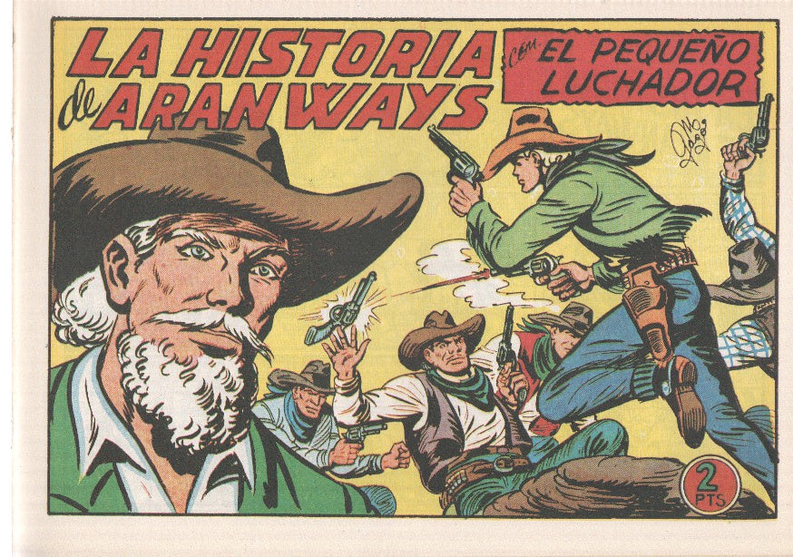 Facsimil: El Pequeño Luchador numero 210: La historia de Aranways