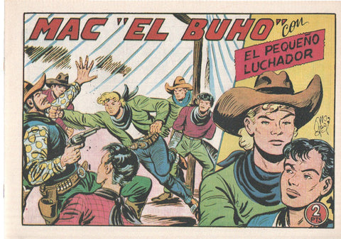 Facsimil: El Pequeño Luchador numero 213: Mac el buho