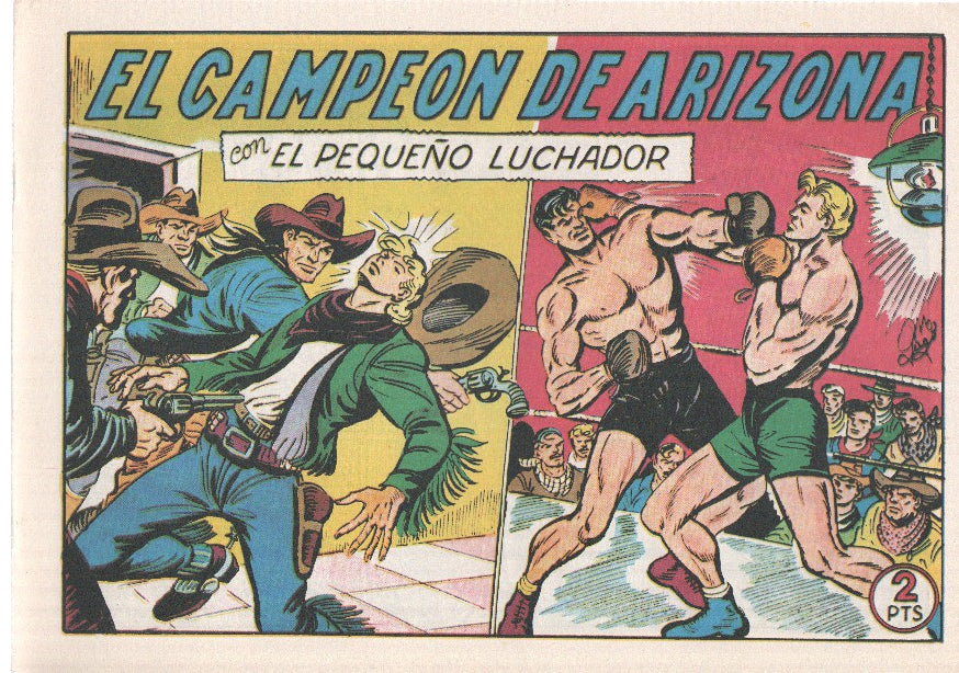 Facsimil: El Pequeño Luchador numero 214: El campeon de arizona