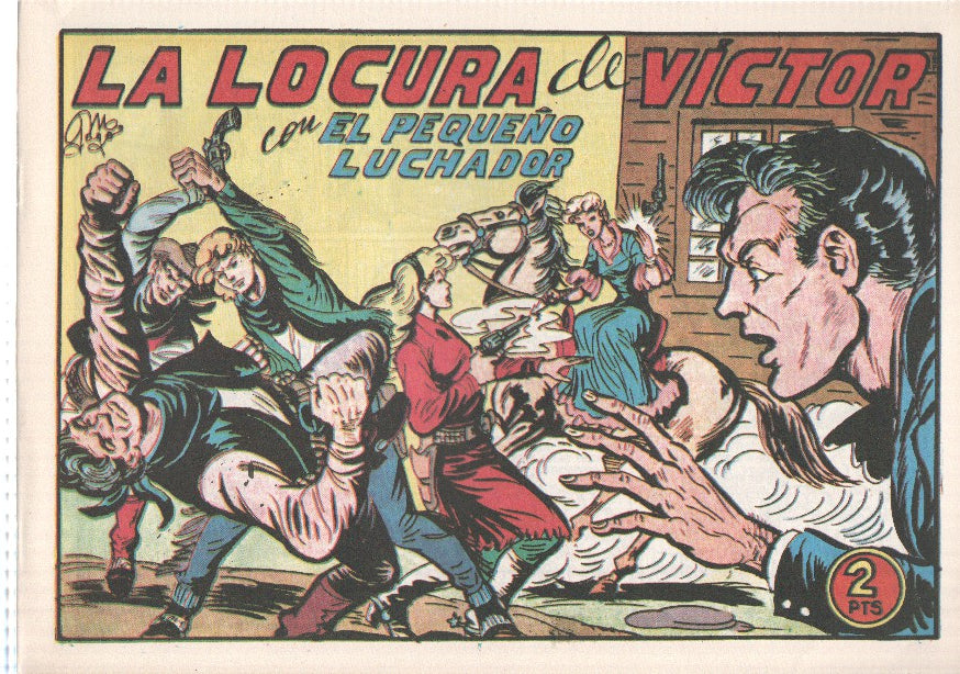 Facsimil: El Pequeño Luchador numero 217: La locura de Victor