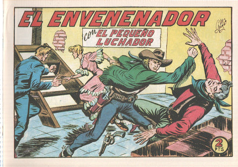 Facsimil: El Pequeño Luchador numero 218: El envenenador