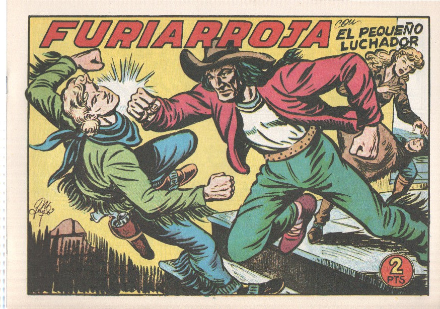 Facsimil: El Pequeño Luchador numero 219: Furia roja