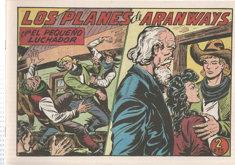 Facsimil: El Pequeño Luchador numero 221: Los planes de Aranways
