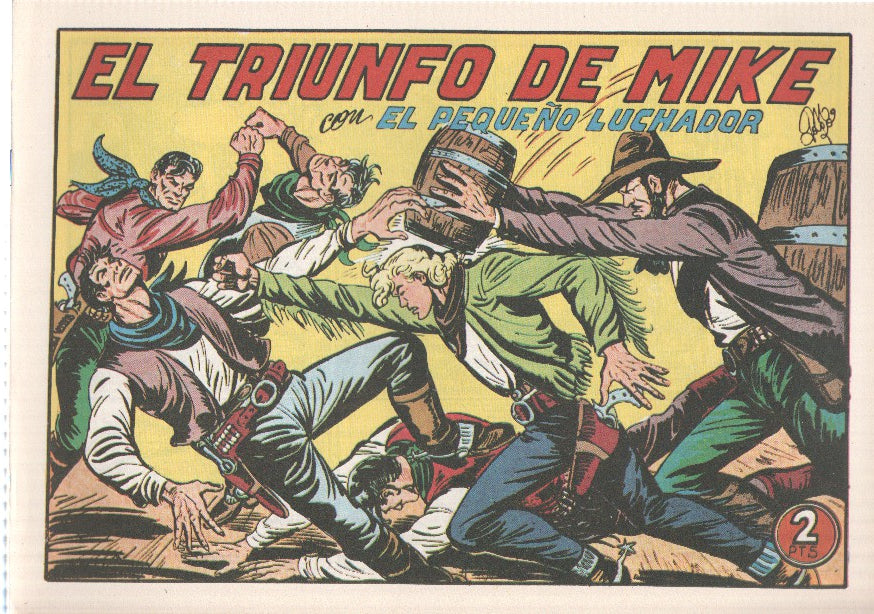 Facsimil: El Pequeño Luchador numero 222: el triunfo de Mike