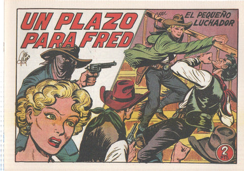Facsimil: El Pequeño Luchador numero 223: Un plazo para Fred