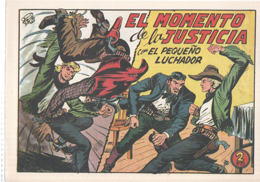Facsimil: El Pequeño Luchador numero 224: El momento de la justicia