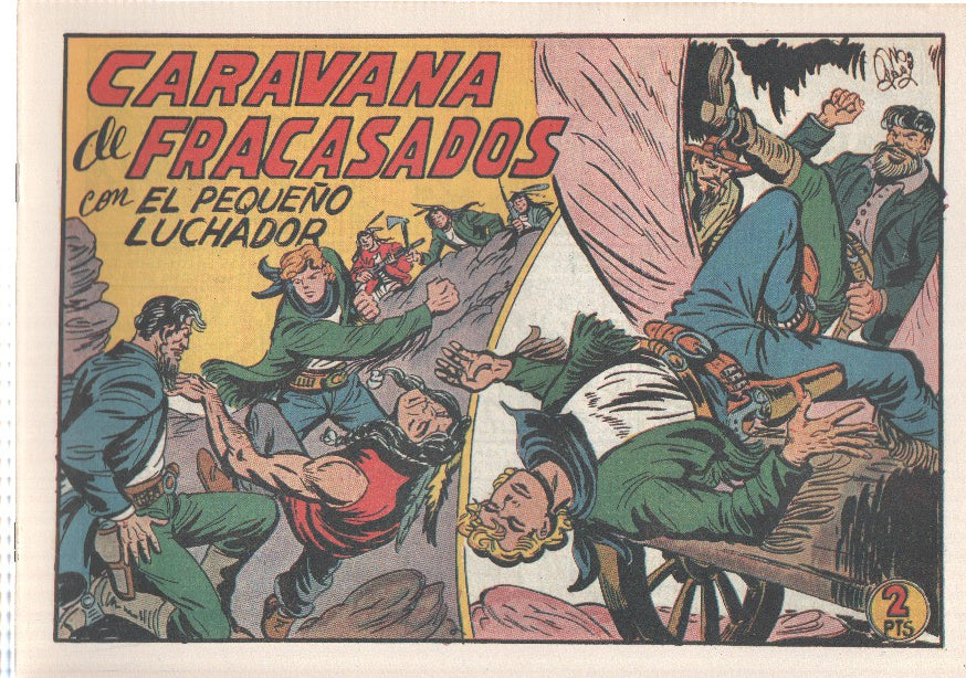 Facsimil: El Pequeño Luchador numero 228: Caravana de fracasados