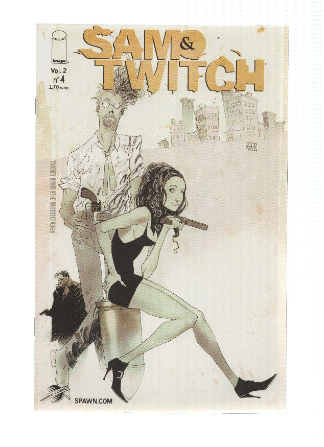 SAM AND TWITCH, Volumen 2 Numero 04: Las Guerras de los Cazarrecompensas, Parte 4 (World Comics)