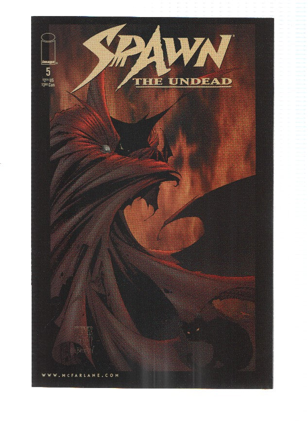 SPAWN: THE UNDEAD, Volumen 1 Numero 05: The wind that Shakes the Barley, Part 01 (Image Comics)