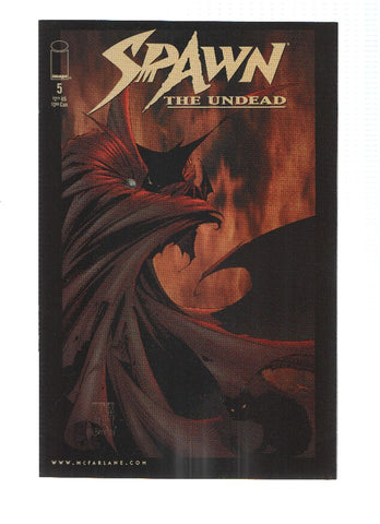 SPAWN: THE UNDEAD, Volumen 1 Numero 05: The wind that Shakes the Barley, Part 01 (Image Comics)