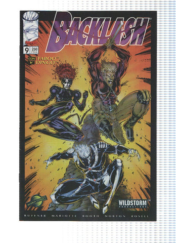 BACKLASH, Volumen 1 Numero 09: La Gran Huida (World Comics)