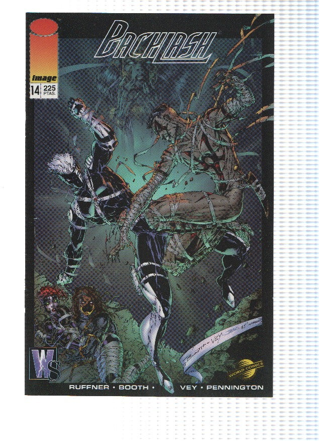 BACKLASH, Volumen 1 Numero 14: Resurrecion (World Comics)