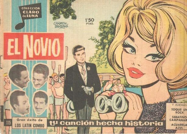 Claro de Luna numero 115: El novio (Los Latin Combo)