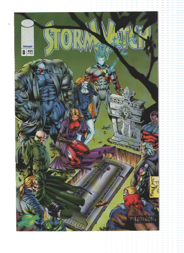STORMWATCH, Volumen 01 Numero 08: Exequias (World Comics 1995)