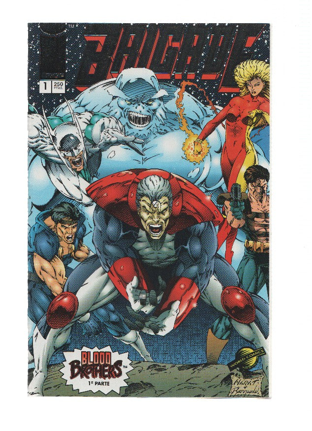 BRIGADE, Volumen 01 Numero 01: Una Curiosa Bienvenida (World Comics 1995)